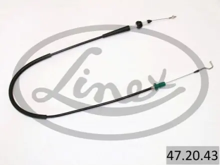 Трос газу (довжина 1125мм/875мм) VW TRANSPORTER T4 2.0 07.90-04.03 LINEX 472043 Купити в Україні