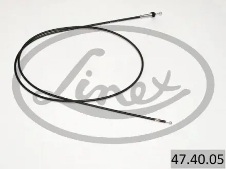 Трос капоту VW Golf II 83-91 (1733/1676 мм) LINEX 474005 Купити в Україні