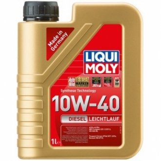 Масло моторное Diesel Leichtlauf 10W-40 (1 л) LIQUI MOLY 1386 (фото 1)