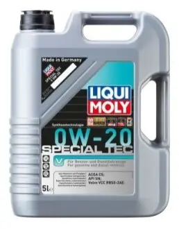Олива 0W-20 SPECIAL TEC V 5L LIQUI MOLY 20632 Купити в Україні