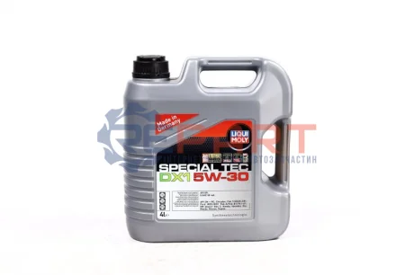 LM 4л Special Tec DX1 5W-30 масло моторне синтет. GM dexos1 Gen 2, API: SN-RC, ILSAC: GF-5, Ford: WSS-M2C 946-A, Chrysler, Honda, Hyundai, Kia, Mazda, Nissan, Toyota LIQUI MOLY 20968 Купити в Україні