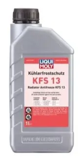 LM 1л KUHLERFROSTSCHUTZ KFS 13 антифриз червоний G13 (концентрат) LIQUI MOLY 21139 Купити в Україні