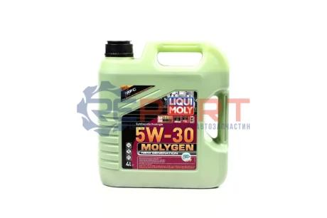 LM 4л MOLYGEN NEW GENERATION 5W-30 масло мотор.синтетичне ACEA C3, API SN, ACEA C2, GM LL A-025, Hyundai, KIA, VW 505.00, BMW Longlife-04, Ford WSS-M2C 917-A, MB 229.51, VW 505.01, GM dexos 2, GM LL B-025, MB 229.31, MB 229.52, Fiat 9.55535-S3 LIQUI MOLY 21225 Купити в Україні