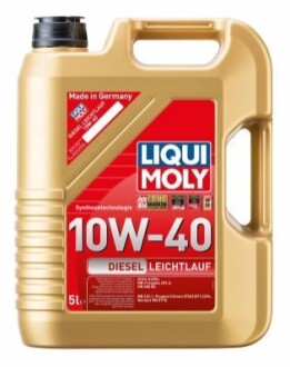 LM 5л DIESEL LEICHTLAUF 10W-40HD масло моторне диз.півс. LIQUI MOLY 21315