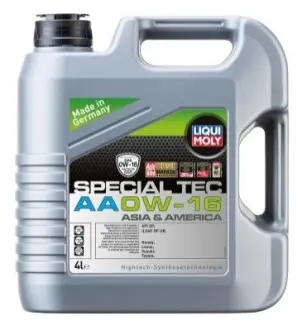 Масла моторные SPECIAL TEC AA 0W-16 4л LIQUI MOLY 21327 Купить в Украине