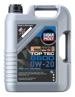 Масло МОТОРНА TOP TEC 6600 0W-20 5Л LIQUI MOLY 21411