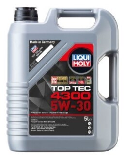 Масла моторные Top Tec 4300 5W-30 5л LIQUI MOLY 2324 (фото 1)