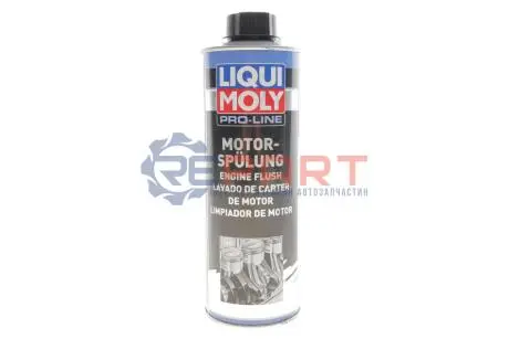 LM (старий арт. 7507) 0,5л PRO-LINE-Engine-Flush високоефективна професійна промивка двигуна (10 хвилин) LIQUI MOLY 2427 Купити в Україні