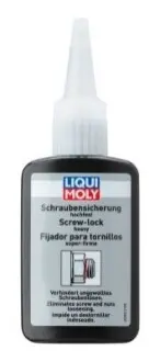 ЗАСIБ ДЛЯ ФIКСАЦIЇ ГВИНТIВ (СИЛЬНОЇ ФІКСАЦІЇ) SCHRAUBEN-SICHERUNG HOCHFEST 50Г LIQUI MOLY 3804 Купити в Україні