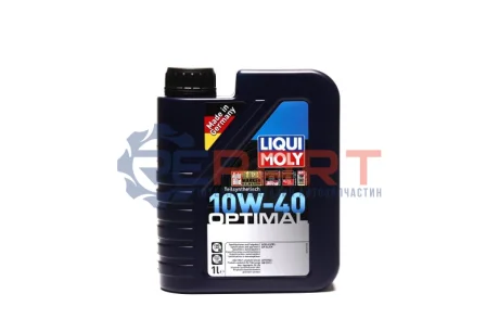 Мастило моторне Optimal 10W-40 1L LIQUI MOLY 3929 Купити в Україні