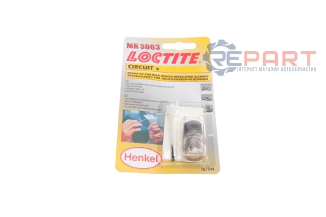 LOCTITE MR 3863, 2G Клей для ремонту підігріву скла і контактів Loctite 1151364