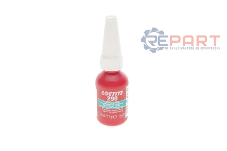 Фіксатор різьби LOCTITE 290 (зелений) 10 мл (середньої фіксації) (проникаючий) Loctite 142567