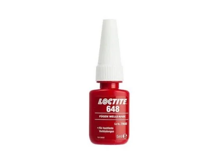 Фіксатор різьби анаеробний LOCTITE 648 (зелений) 5 мл (високої фіксації) (проміжок 0,15 мм) Loctite 1804041