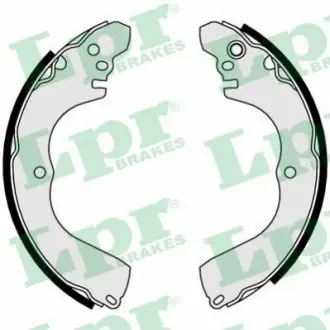 Гальмівна колодка MITSUBISHI GRANDIS, OUTLANDER I, OUTLANDER II, PAJERO MINI I, PAJERO PININ I, SPACE, SPACE RUNNER NISSAN AVENIR 0.7-2.4 05.91-11.12 LPR 01026