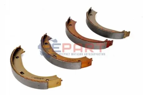 Фото Колодки ручника BMW 3 (E36)/5 (E34)/7 (E38) 88- (180x25) LPR (04690) зображення 1