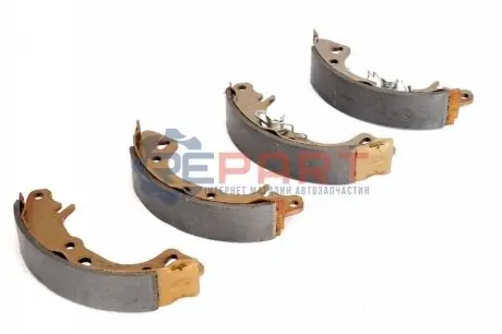 Гальмівна колодка CITROEN AX, BX, SAXO PEUGEOT 106 I, 106 II, PARTNER 1.0-Electric 07.86-07.04 LPR 04940