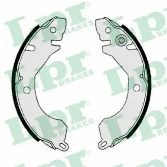 Гальмівна колодка HYUNDAI PONY, PONY / EXCEL, S MITSUBISHI CARISMA, COLT II, COLT III, LANCER III, LANCER IV, MIRAGE II, TREDIA 1.2-2.0 09.82-06.06 LPR 05220