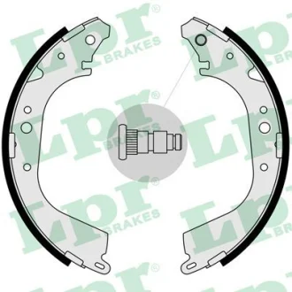 Гальмівна колодка NISSAN CABSTAR, KUBISTAR, PATROL GR IV, PATROL GR V, PATROL III/2 TOYOTA LAND CRUISER, LAND CRUISER 100 VW TARO 1.2-4.2D 02.83- LPR 05280