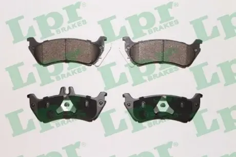 Комплект гальмівних колодок задн, MERCEDES M (W163) 2.3-4.3 02.98-06.05 LPR 05P1000