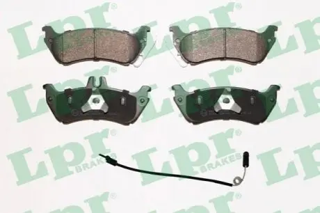 Комплект гальмівних колодок задн, MERCEDES M (W163) 2.3-4.3 02.98-06.05 LPR 05P1000A