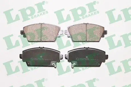 Комплект гальмівних колодок передн, HONDA ACCORD VI, ACCORD VII MG ZR, ZS NISSAN ALMERA TINO, PRIMERA 1.6-2.5 03.97 LPR 05P1036 Купити в Україні