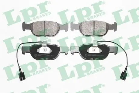 Тормозные колодки, дисковый тормоз.) LPR 05P1075