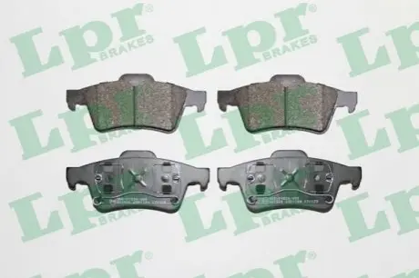 Комплект гальмівних колодок задн, VOLVO S40 II FORD FOCUS II FORD USA FOCUS NISSAN PRIMERA 1.4-2.5 12.01 LPR 05P1189