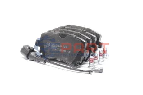 Комплект гальмівних колодок задн, VW CALIFORNIA T5 CAMPER, CALIFORNIA T6 CAMPER, MULTIVAN T5, MULTIVAN T6, TRANSPORTER T5, TRANSPORTER T6, TRANSPORTER T6 / CARAVELLE T6 1.9D-Electric 04.03-08.24 LPR 05P1206 Купити в Україні