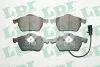 Комплект гальмівних колодок передн, FORD GALAXY I, GALAXY MK I SEAT ALHAMBRA VW SHARAN 1.8-2.8 03.95-03.10 LPR (05P1238) зображення 1