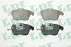Комплект гальмівних колодок передн, VOLVO S60 II, S80 II, V60 I, V70 III, XC70 II FORD GALAXY II, GALAXY MK II, MONDEO IV, MONDEO V, S-MAX JAGUAR S-TYPE II, XF I, XF SPORTBRAKE 1.0-4.4 01.99 LPR (05P1255) зображення 1
