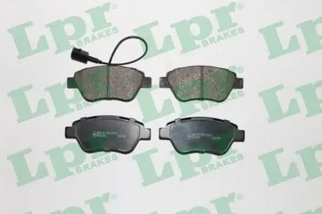 Тормозные колодки, дисковый тормоз.) LPR 05P1266
