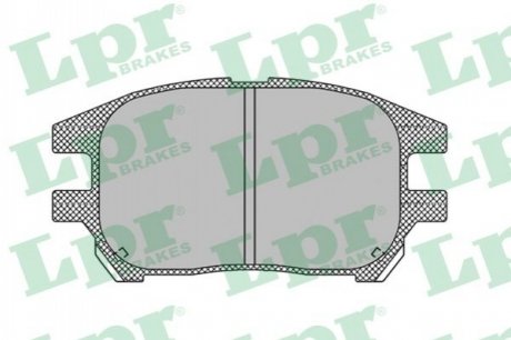 Тормозные колодки, дисковый тормоз.) LPR 05P1332