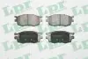 Комплект гальмівних колодок передн, HYUNDAI ACCENT III, I20 I KIA RIO II 1.1D-1.6D 03.05-12.15 LPR (05P1345) зображення 1