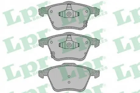 Тормозные колодки, дисковый тормоз.) LPR 05P1350