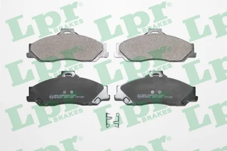 Комплект тормозных колодок передн, FORD RANGER MAZDA B-SERIE, BT-50 1.8-3.0D 09.98- LPR 05P1355