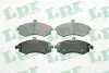 Комплект гальмівних колодок передн, HYUNDAI ELANTRA III, MATRIX KIA CERATO I 1.5D-2.0D 06.00-08.10 LPR (05P1374) зображення 1