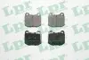 Фото Комплект гальмівних колодок передн, ALFA ROMEO GTV OPEL ASCONA B, KADETT C, KADETT C CITY, MANTA B, REKORD D, REKORD E 1.2-2.5 01.72-08.88 LPR (05P137) зображення 1