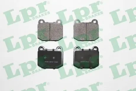 Комплект гальмівних колодок передн, ALFA ROMEO GTV OPEL ASCONA B, KADETT C, KADETT C CITY, MANTA B, REKORD D, REKORD E 1.2-2.5 01.72-08.88 LPR 05P137 Купити в Україні