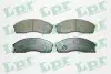 Комплект гальмівних колодок передн, KIA CARNIVAL II 2.5/2.9D/3.5 10.01-06.06 LPR (05P1444) зображення 1
