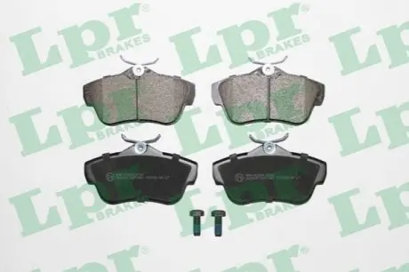 Комплект гальмівних колодок задн, CITROEN JUMPY II FIAT SCUDO PEUGEOT EXPERT, EXPERT TEPEE TOYOTA PROACE 1.6D/2.0/2.0D 11.06 LPR 05P1460