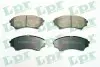 Комплект гальмівних колодок передн, FORD RANGER MAZDA B-SERIE, BT-50 2.2-4.0 02.99-12.15 LPR (05P1499) зображення 1