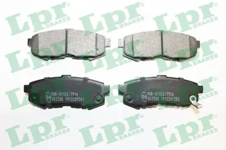 Тормозные колодки, дисковый тормоз.) LPR 05P1503