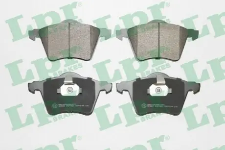 Комплект гальмівних колодок передн, FORD GALAXY I, GALAXY MK I 2.0/2.3 11.95-05.06 LPR 05P1525