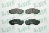 Комплект гальмівних колодок передн, ROVER CITYROVER TATA INDICA, INDIGO, INDIGO MARINA 1.4/1.4D 10.98 LPR (05P1553) зображення 1