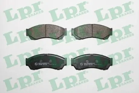 Тормозные колодки, дисковый тормоз.) LPR 05P1553