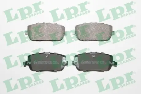Комплект гальмівних колодок задн, ABARTH 124 SPIDER FIAT 124 SPIDER MAZDA MX-5 III, MX-5 IV, MX-5 RF TARGA 1.4-2.0 03.05 LPR 05P1554