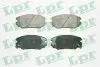 Комплект гальмівних колодок передн, HONDA CIVIC VIII HYUNDAI GRANDEUR, SONATA V 1.6-3.3 01.05-05.13 LPR (05P1599) зображення 1