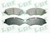 Комплект гальмівних колодок передн, LAND ROVER DEFENDER, DISCOVERY IV, DISCOVERY V, RANGE ROVER III, RANGE ROVER IV, RANGE ROVER SPORT I, RANGE ROVER SPORT II 2.0-5.0 05.05 LPR (05P1600) зображення 1