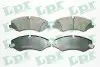 Комплект гальмівних колодок передн, LAND ROVER DEFENDER, DISCOVERY IV, DISCOVERY SPORT, DISCOVERY V, RANGE ROVER EVOQUE, RANGE ROVER III, RANGE ROVER IV, RANGE ROVER SPORT I 1.5H-5.0 05.05 LPR (05P1616) зображення 1