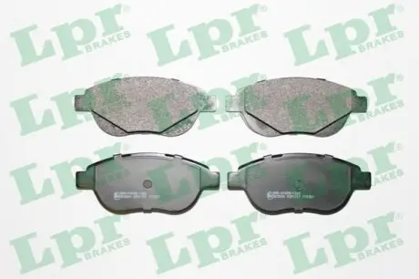 Дисковые тормозные колодки LPR 05P1751
